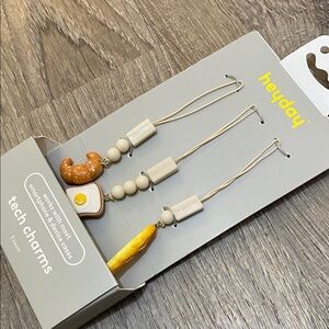Tech charms • food theme